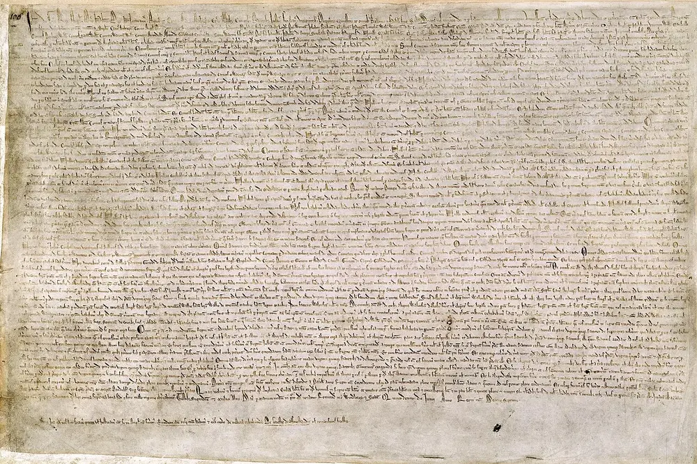 Magna Carta 1215 – foundation of the rule of law and British democracy